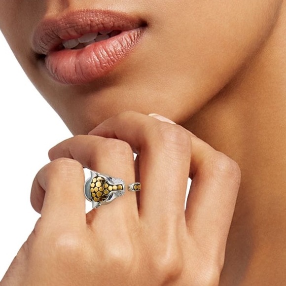 EFFY Diamond & Sapphire Panther Ring NWT - Picture 5 of 8